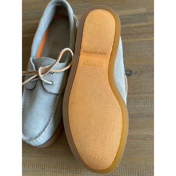 Sperry Top-Sider Authentic Original 2-Eye Boat Suede Shoes Men\'s size 11 Gray main image 8